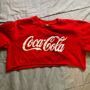 Coca Cola raw cut tee